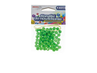 Koraliki do nawlekania 8mm K8-8 zielony Brewis